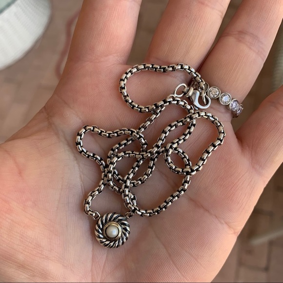 💕HP💕David Yurman cookie Pearl necklace - Picture 6 of 10